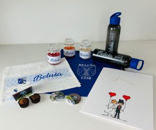 Pre obec BELUŠA sme vytvorili set PERSONALIZOVANÝCH PREDMETOV, ktoré zaujmú na prvý pohľad. 🎁Sviečky, pralinky, vaky,...